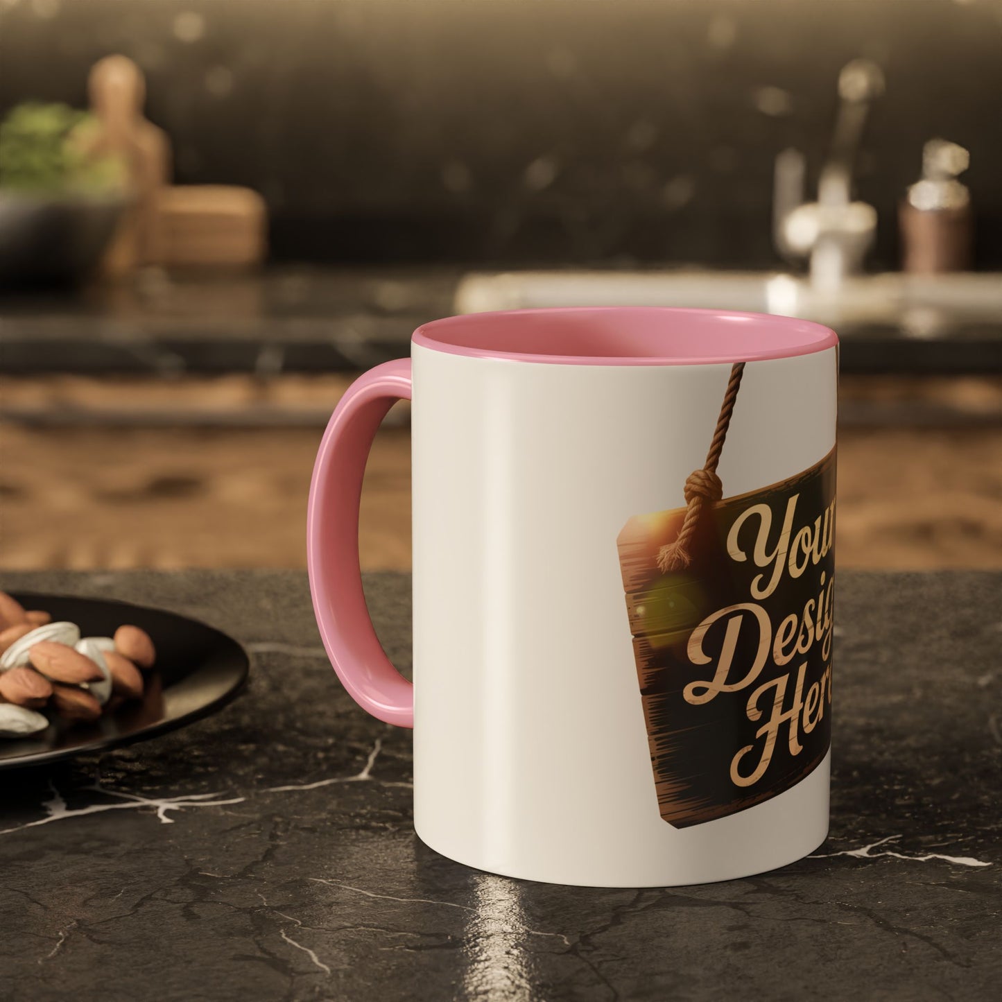 Vibrant Personalized Colorful Mugs