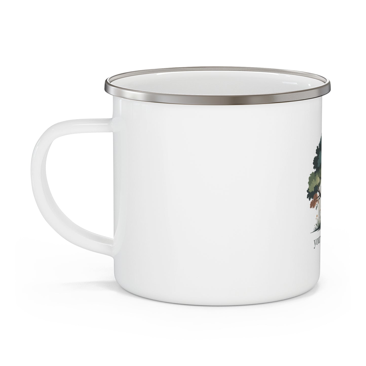 Adventure Enamel Camping Mug