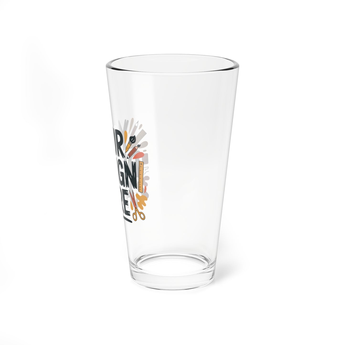 Party-Ready Pint Glass