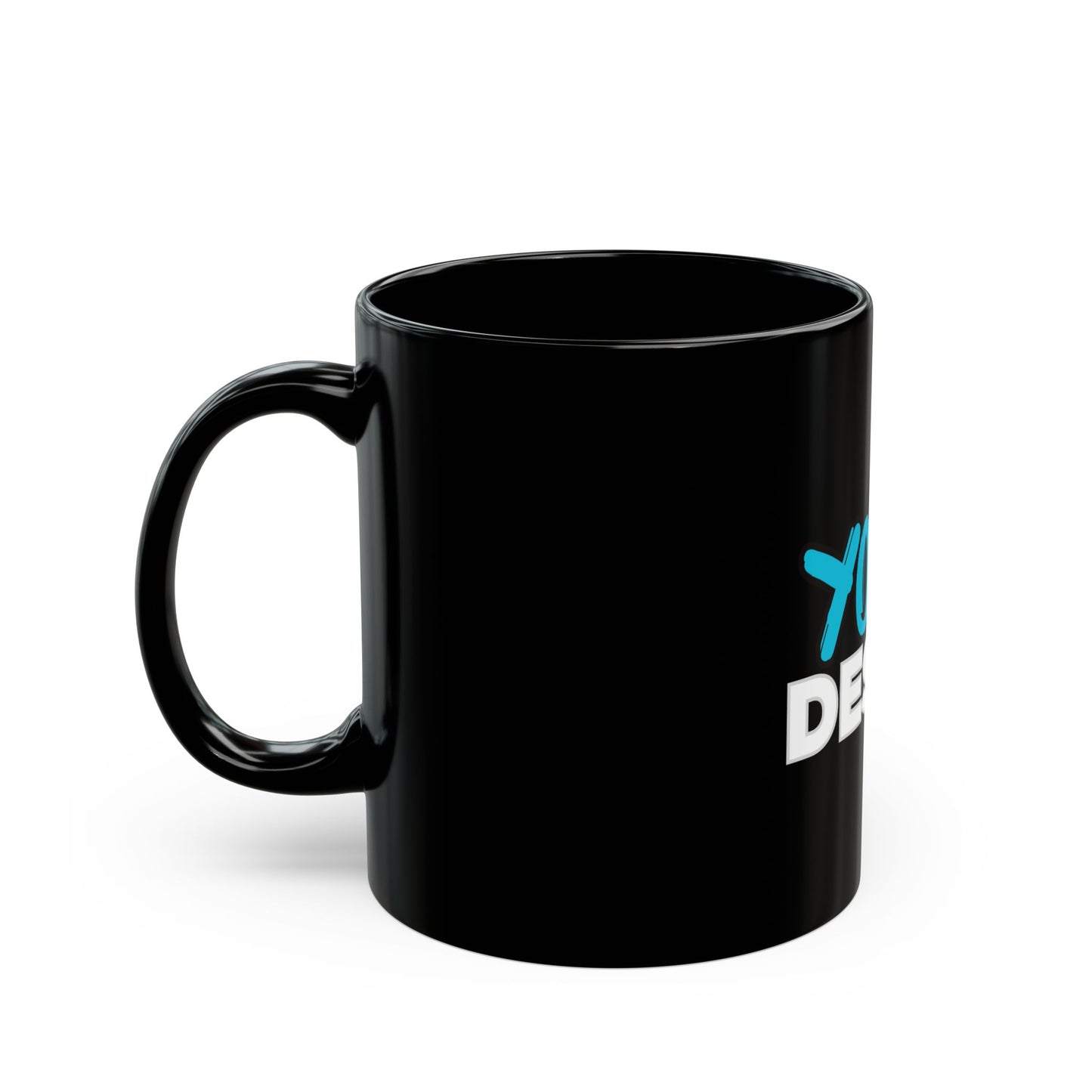 Customizable Black Coffee Mug