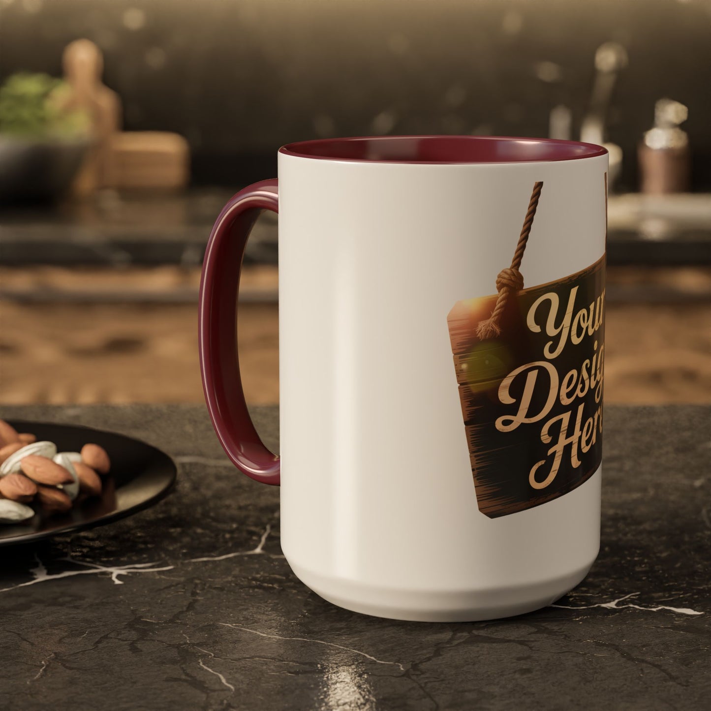 Vibrant Personalized Colorful Mugs