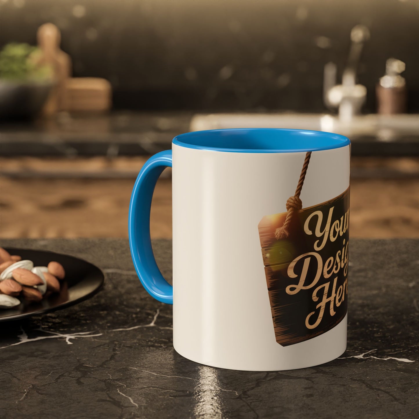 Vibrant Personalized Colorful Mugs