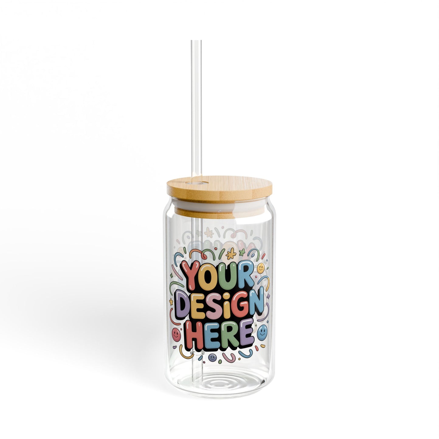Custom 16oz Sipper Glass