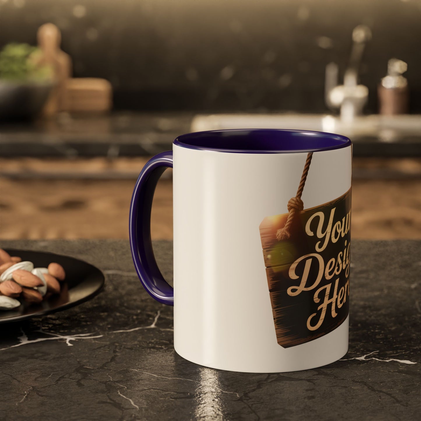 Vibrant Personalized Colorful Mugs