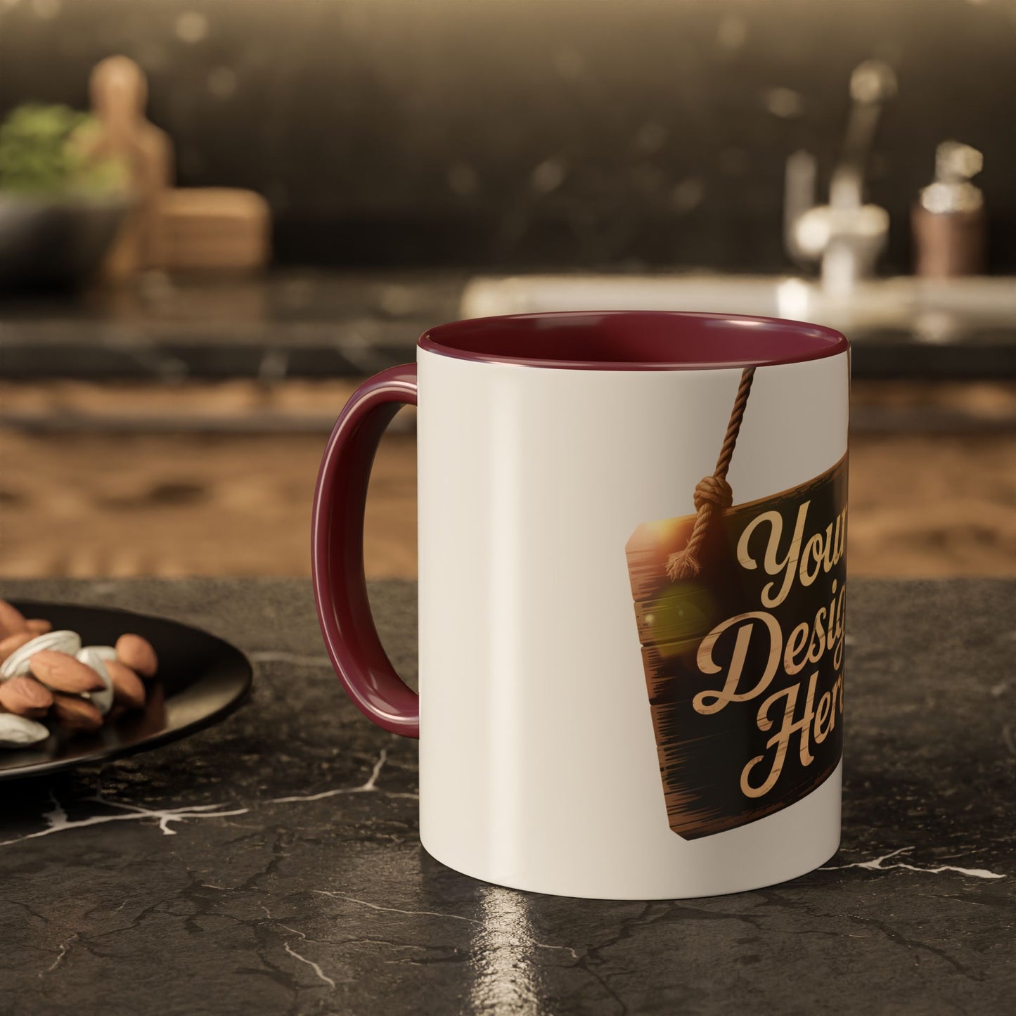 Vibrant Personalized Colorful Mugs