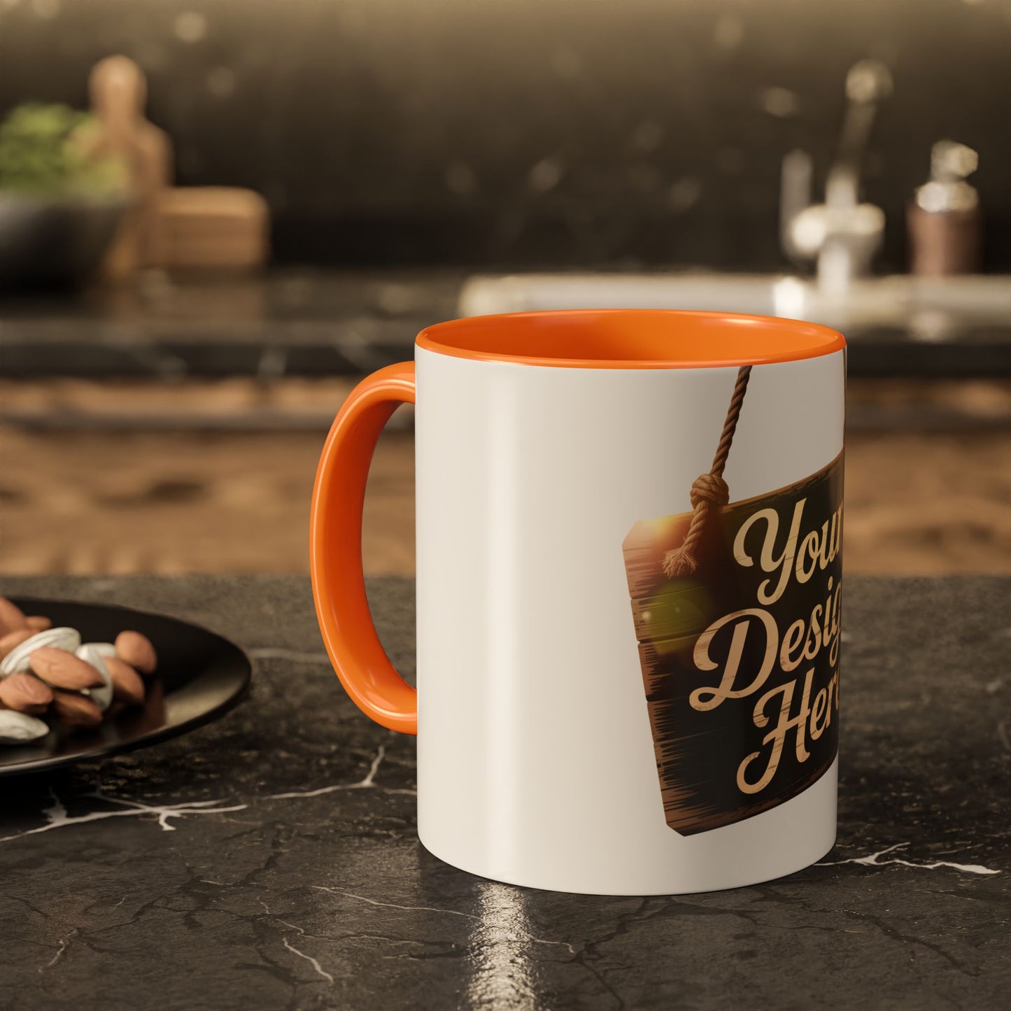 Vibrant Personalized Colorful Mugs