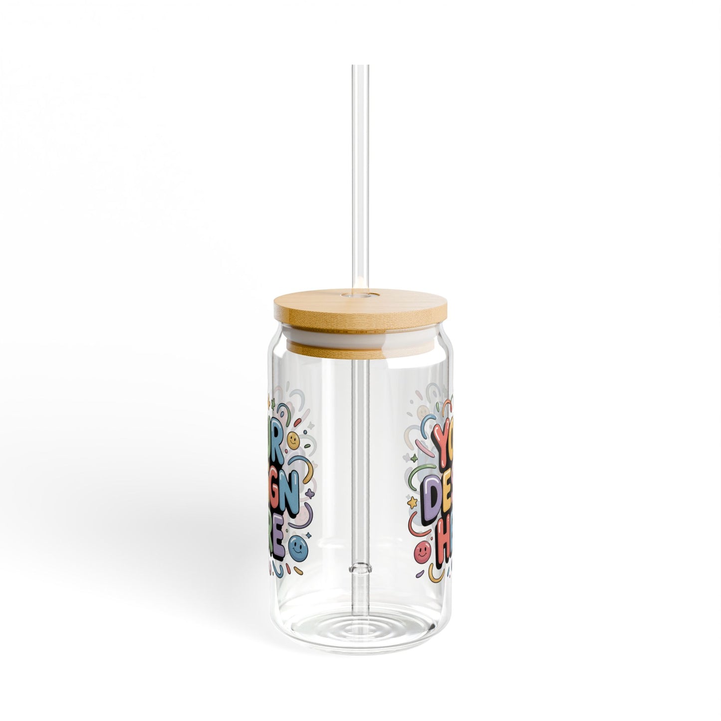 Custom 16oz Sipper Glass