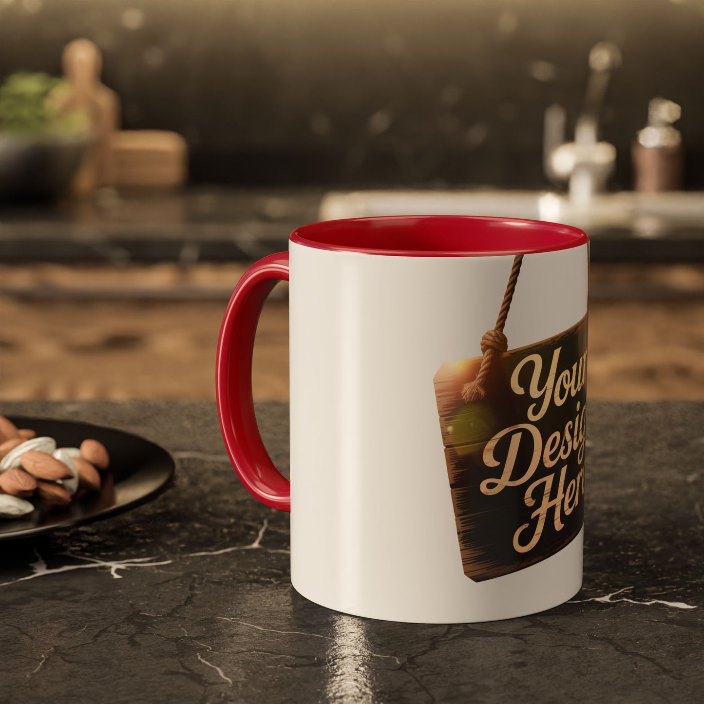 Vibrant Personalized Colorful Mugs