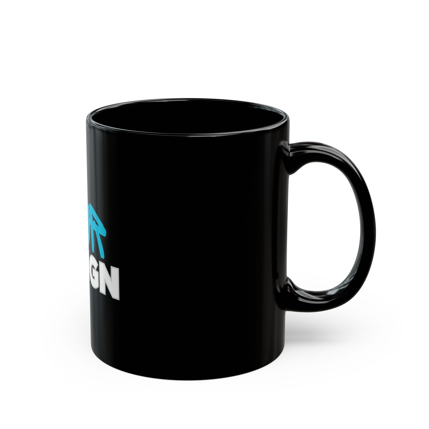 Customizable Black Coffee Mug