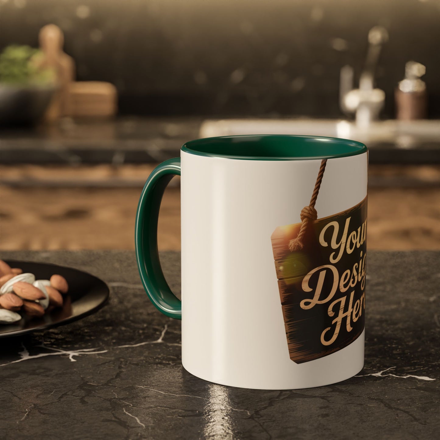 Vibrant Personalized Colorful Mugs
