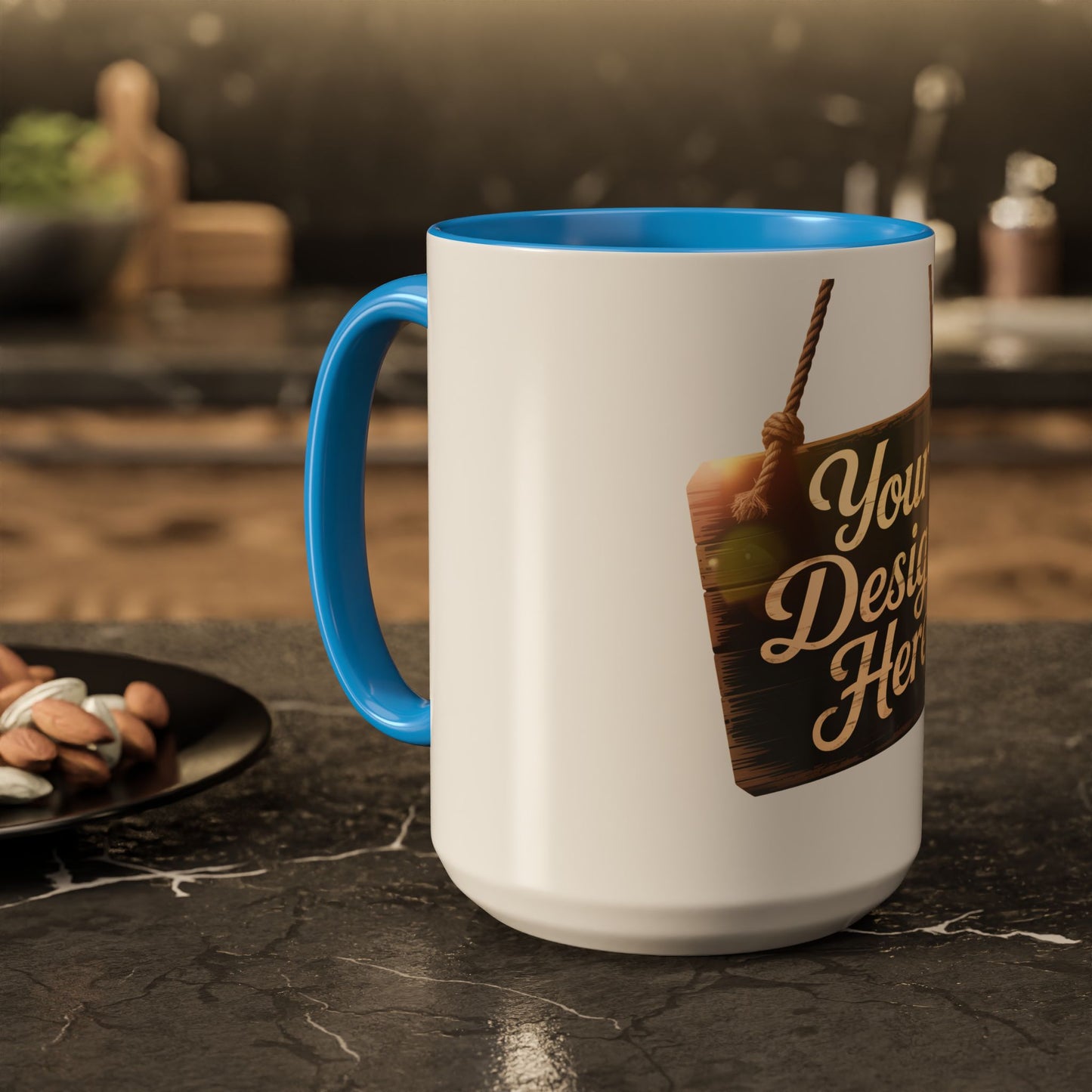 Vibrant Personalized Colorful Mugs