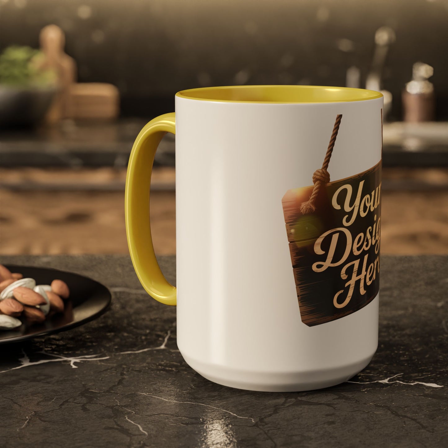 Vibrant Personalized Colorful Mugs