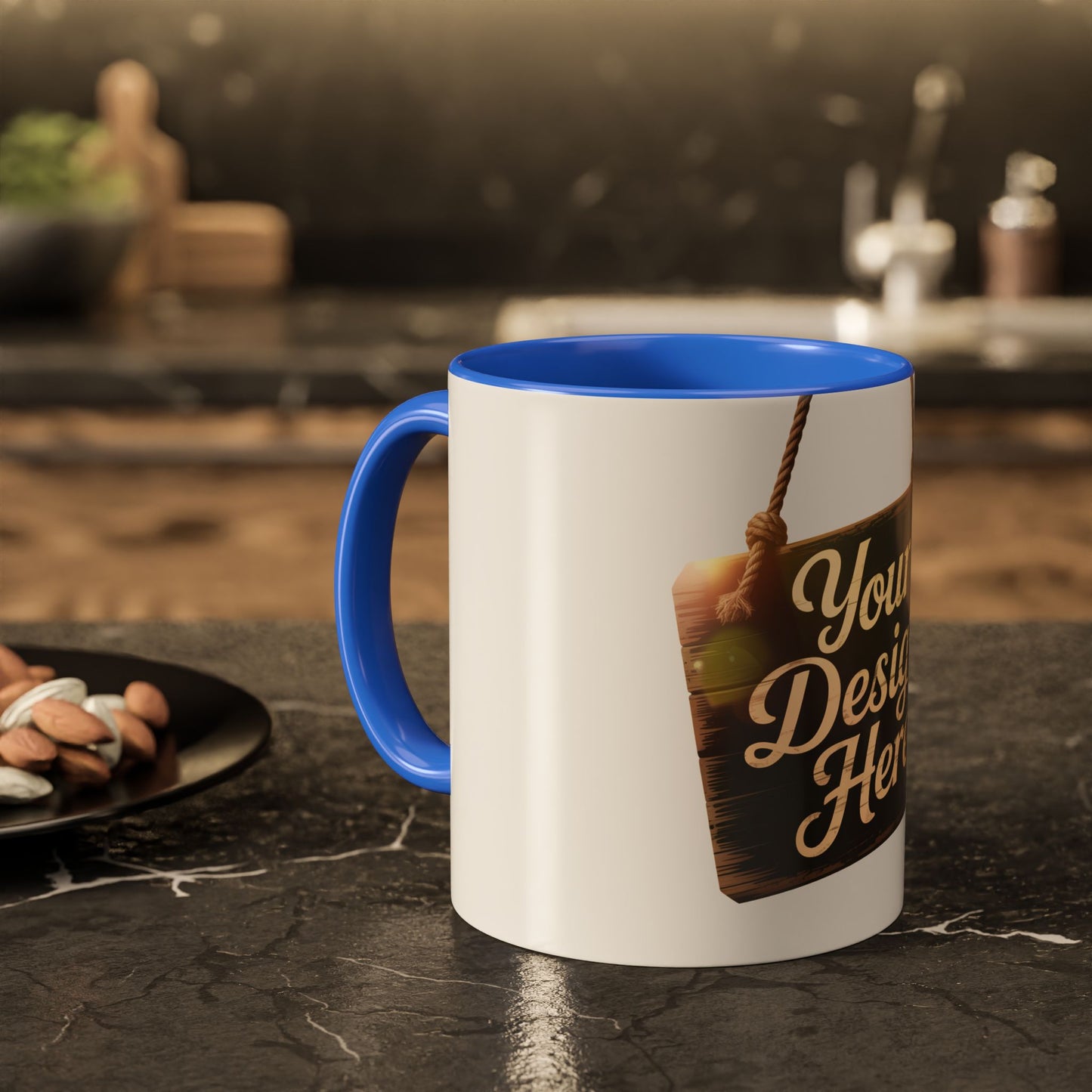 Vibrant Personalized Colorful Mugs