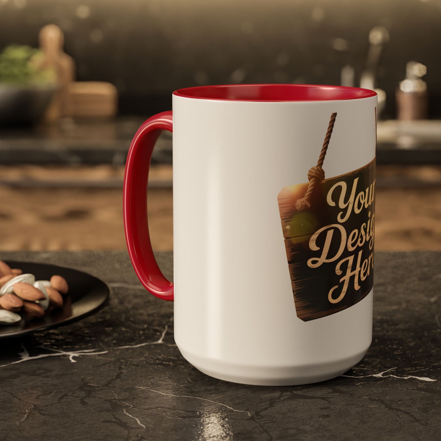 Vibrant Personalized Colorful Mugs