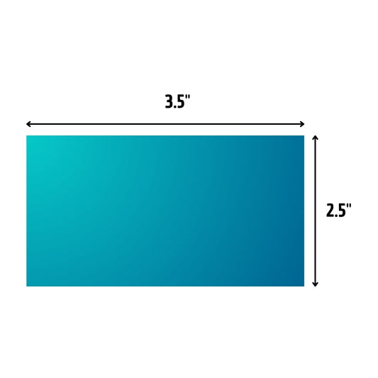 Oval Shaped Business Cards - 14pt