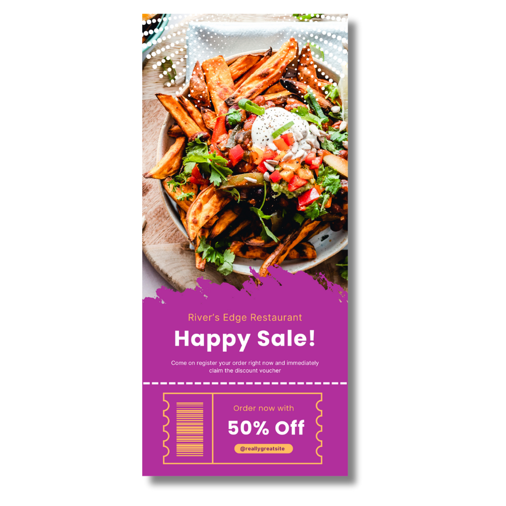Tear-Off Rack Cards (4″ × 9″)