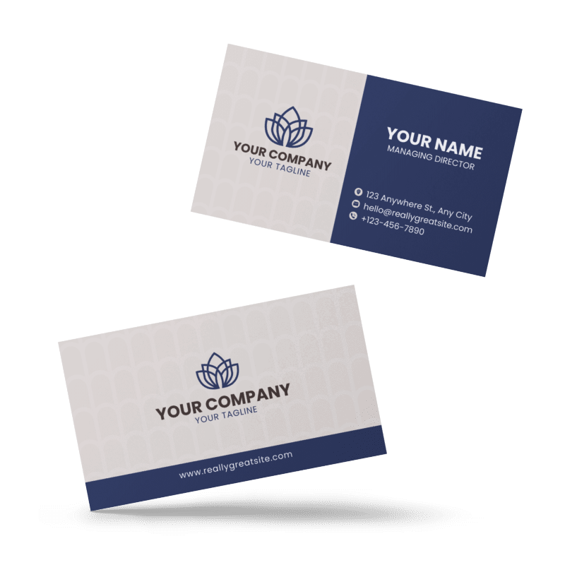 Standard Horizontal Business Cards