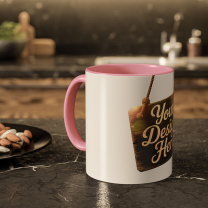 Vibrant Personalized Colorful Mugs