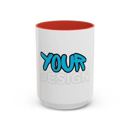 Customizable Accent Coffee Mug