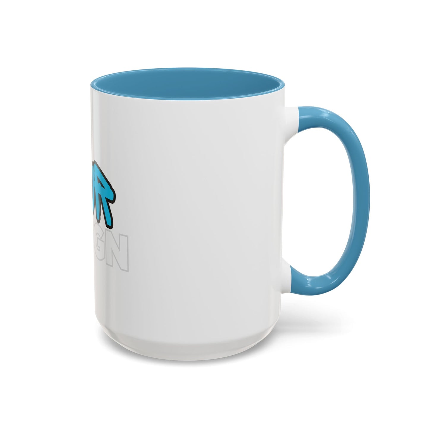 Customizable Accent Coffee Mug