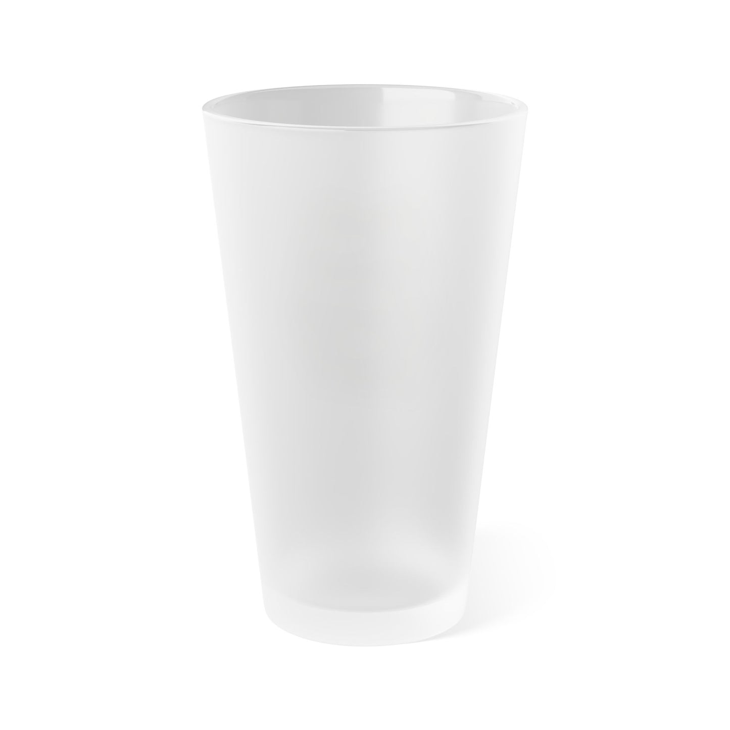 Frosted Pint Glass