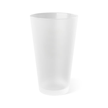 Frosted Pint Glass