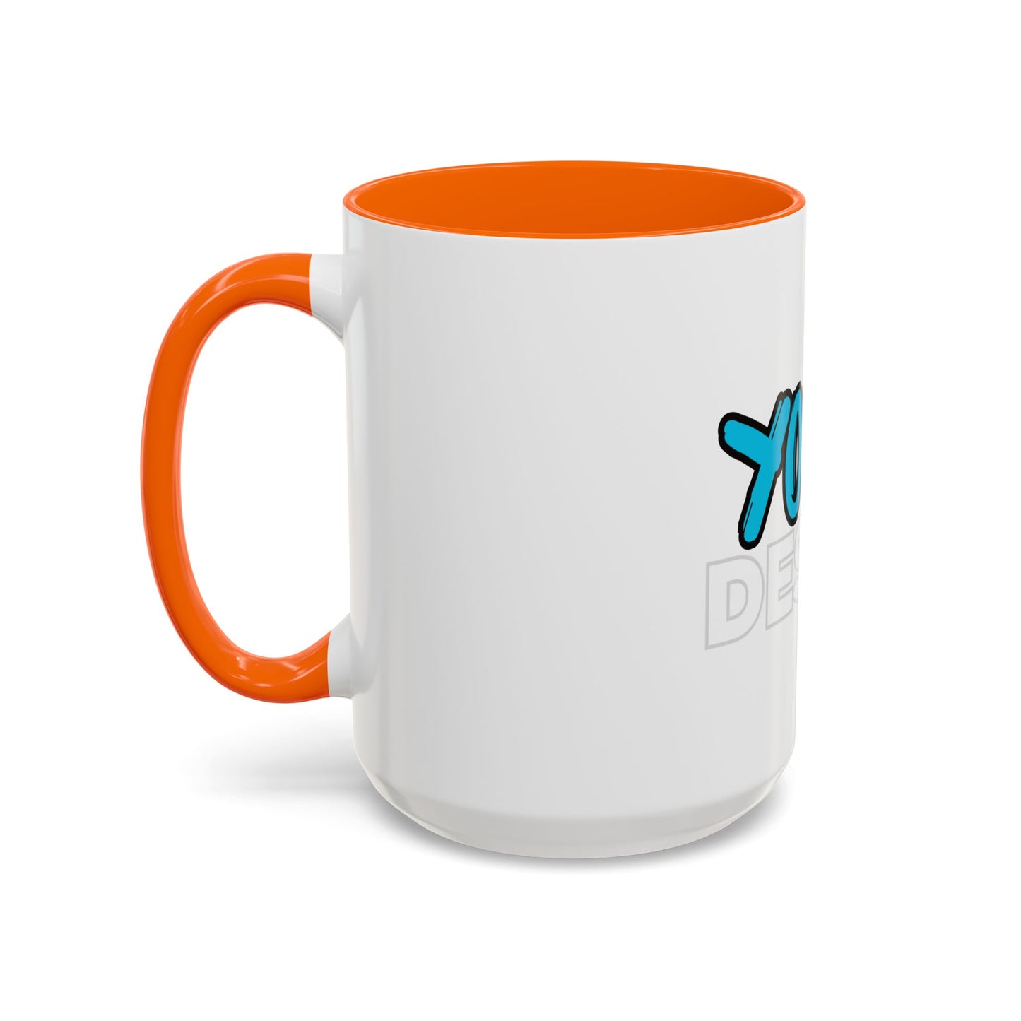 Customizable Accent Coffee Mug