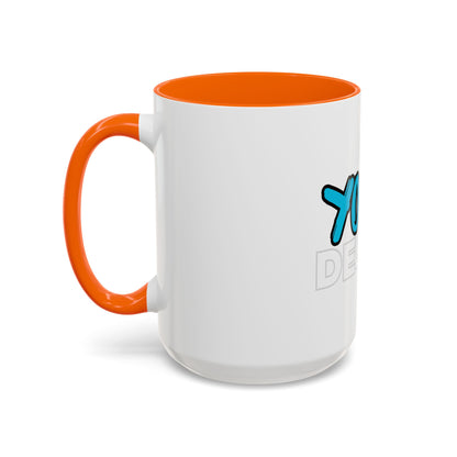 Customizable Accent Coffee Mug