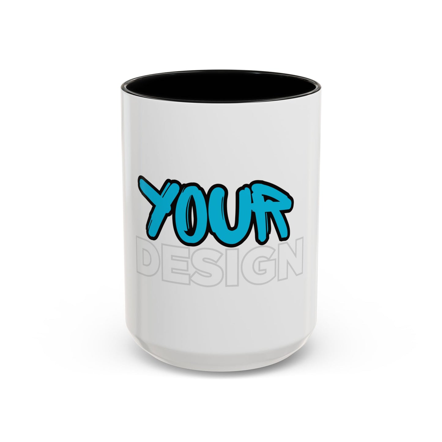 Customizable Accent Coffee Mug