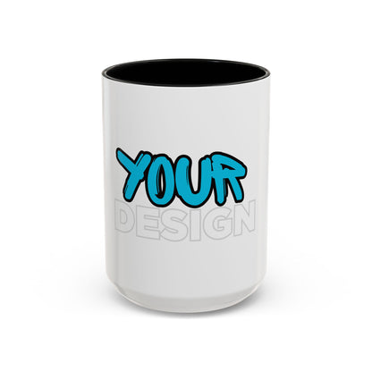 Customizable Accent Coffee Mug