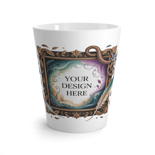 Custom Ceramic Latte Mug