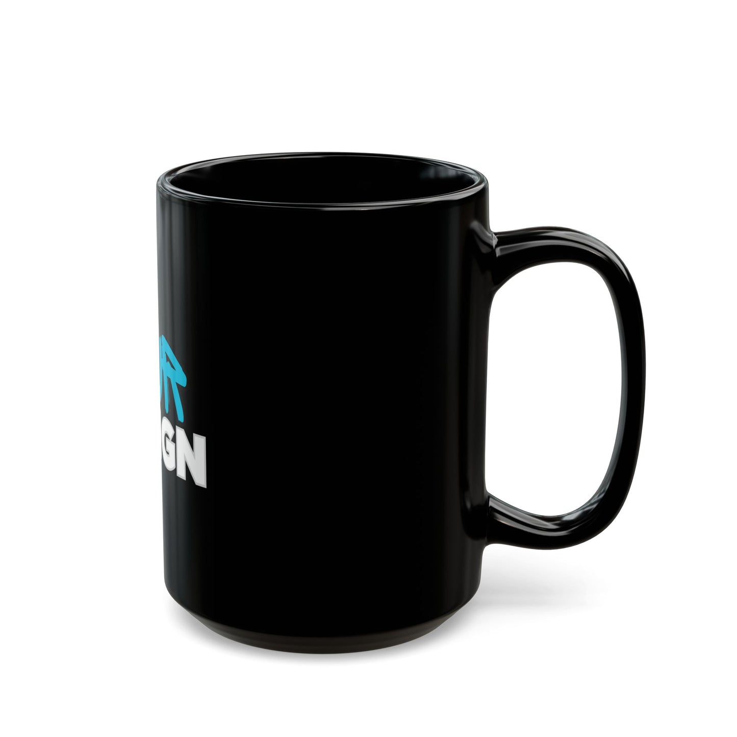 Customizable Black Coffee Mug