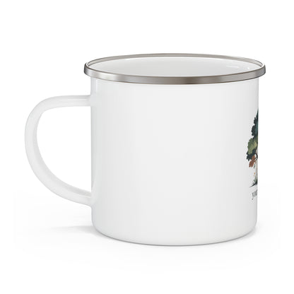 Adventure Enamel Camping Mug