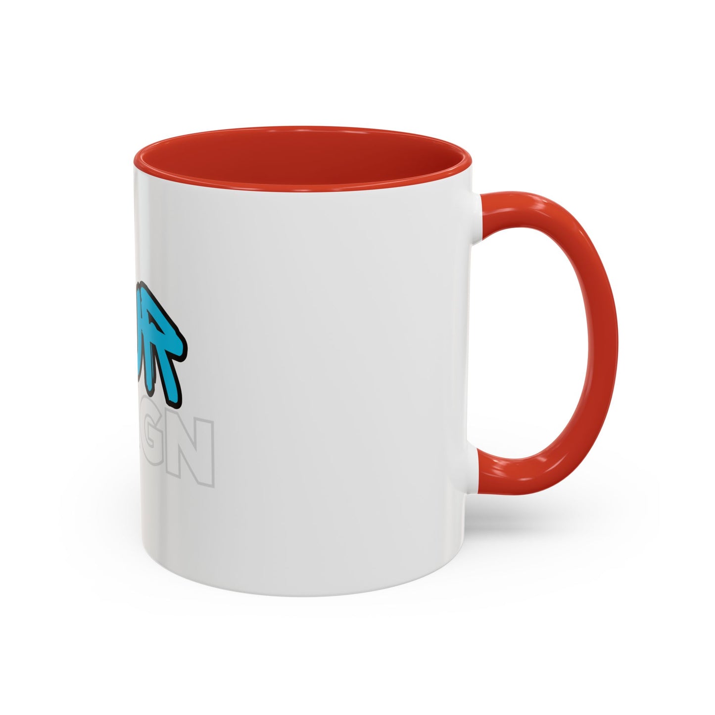 Customizable Accent Coffee Mug
