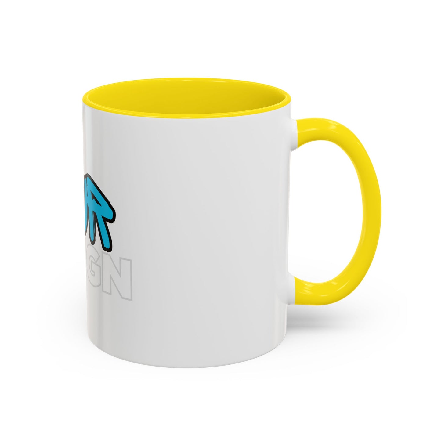 Customizable Accent Coffee Mug