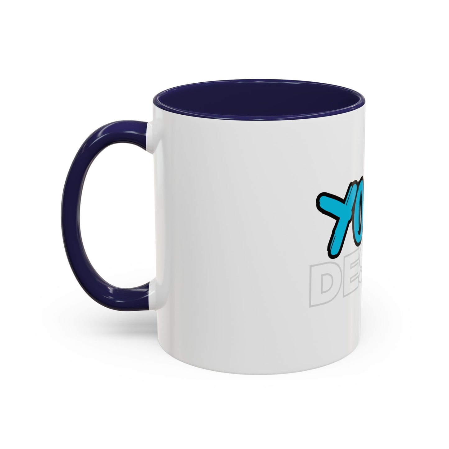 Customizable Accent Coffee Mug
