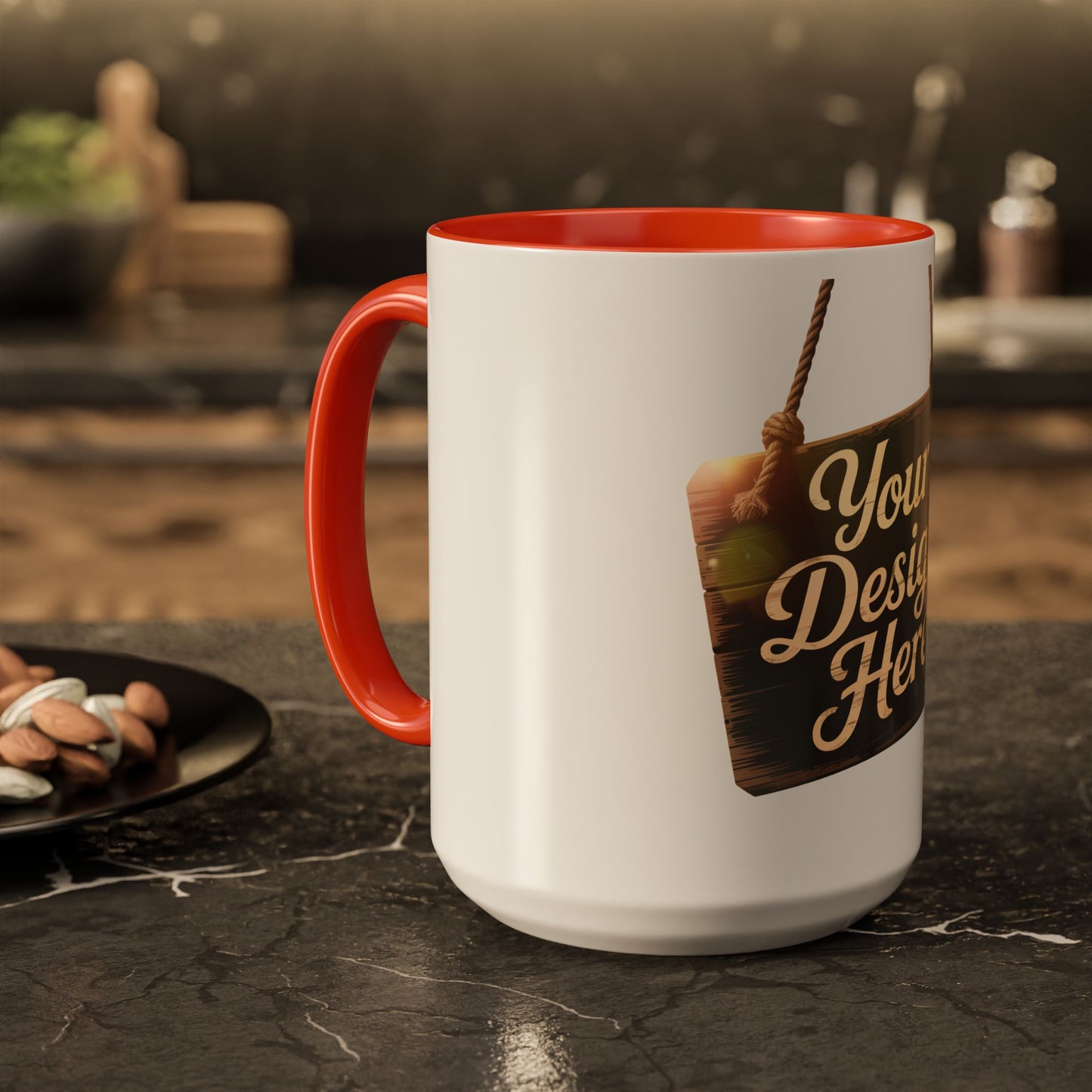 Vibrant Personalized Colorful Mugs