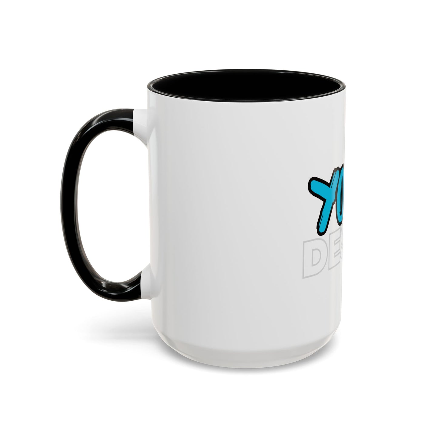 Customizable Accent Coffee Mug