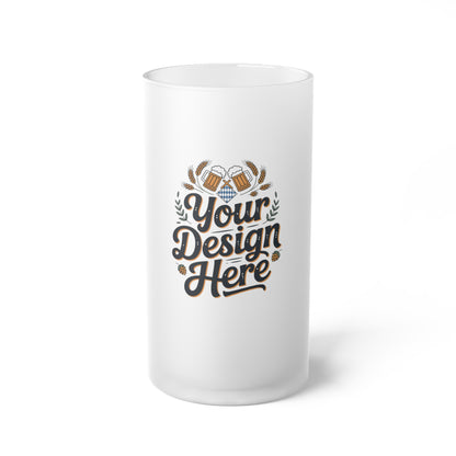 Frosted Glass Beer Mug