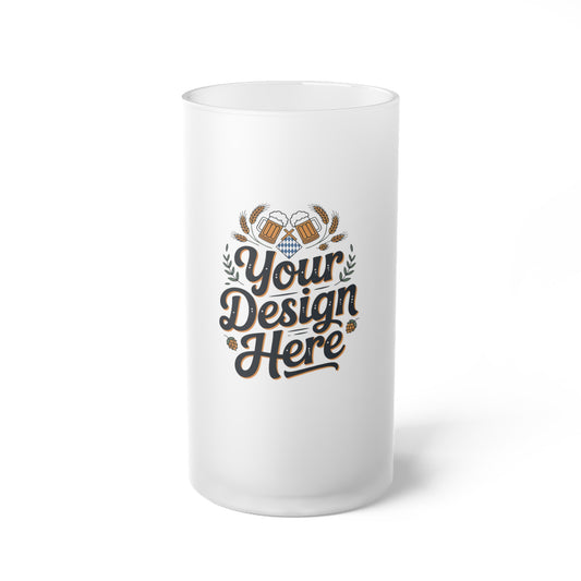 Frosted Glass Beer Mug