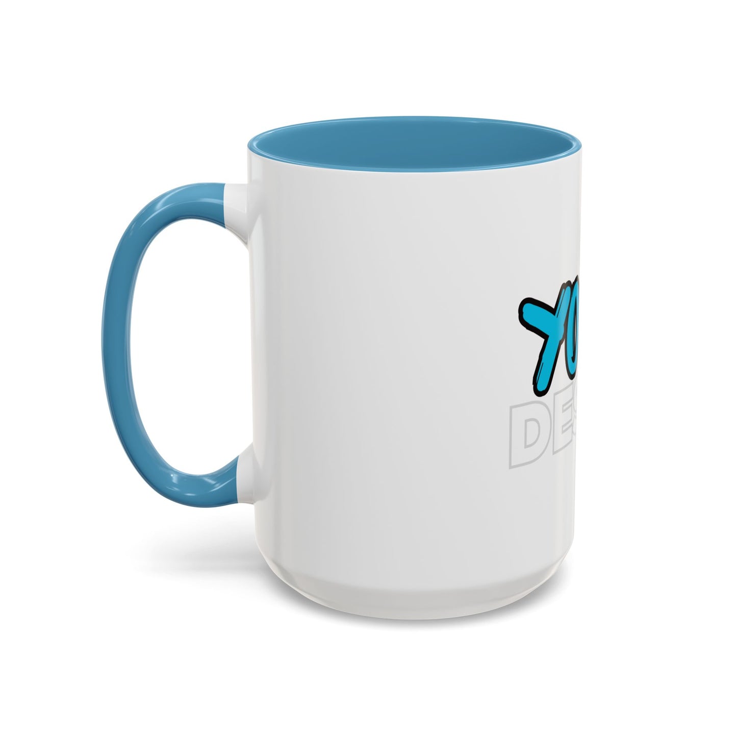 Customizable Accent Coffee Mug