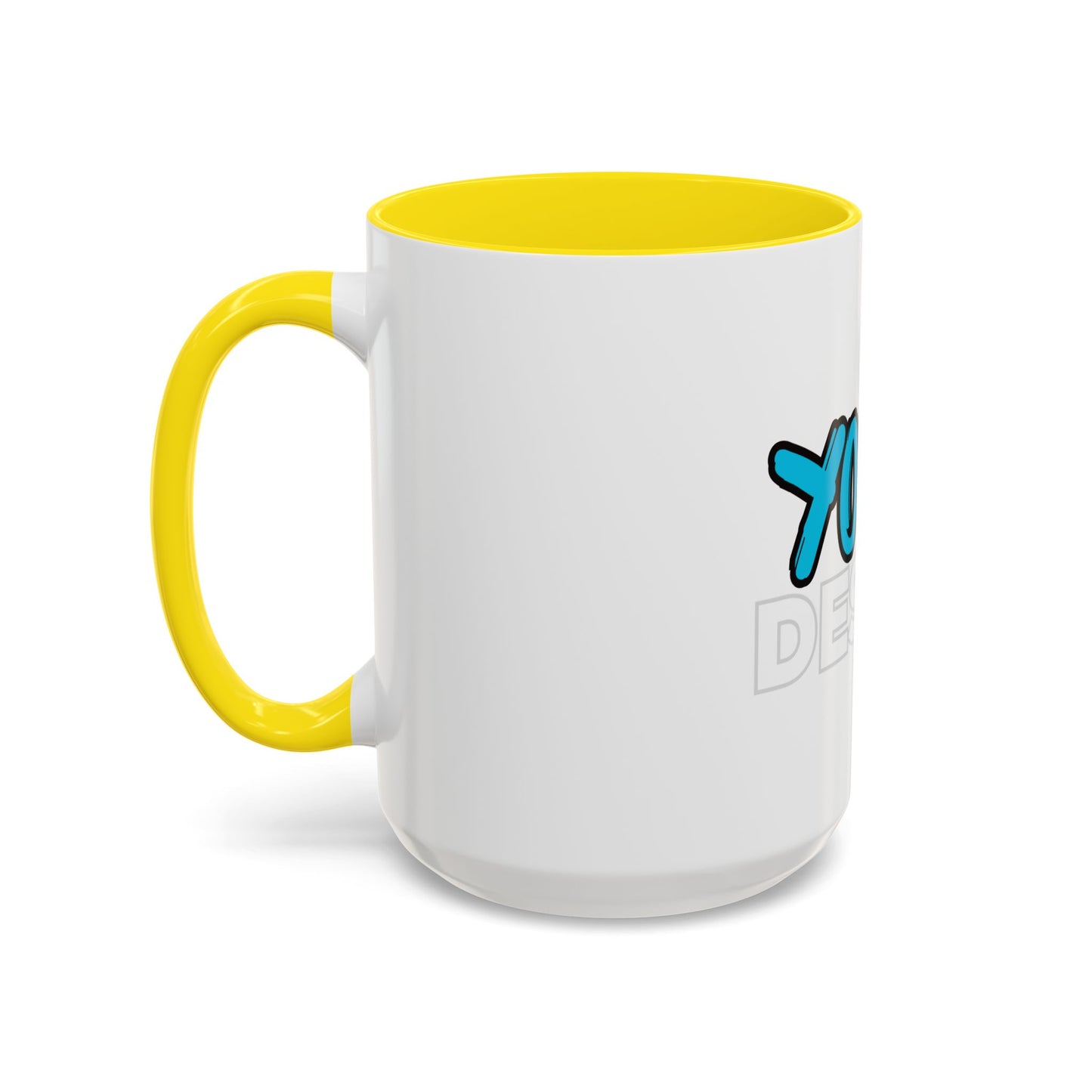 Customizable Accent Coffee Mug