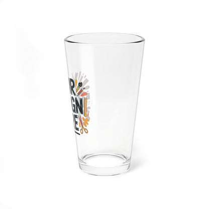 Party-Ready Pint Glass