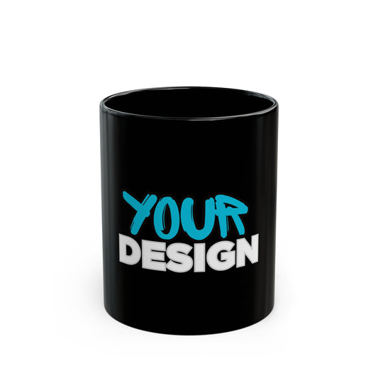 Customizable Black Coffee Mug