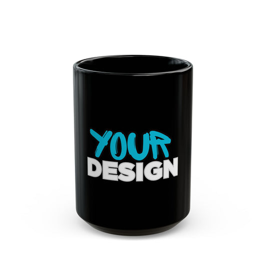 Customizable Black Coffee Mug