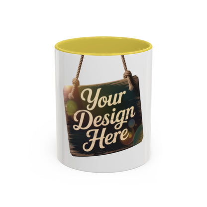 Vibrant Personalized Colorful Mugs