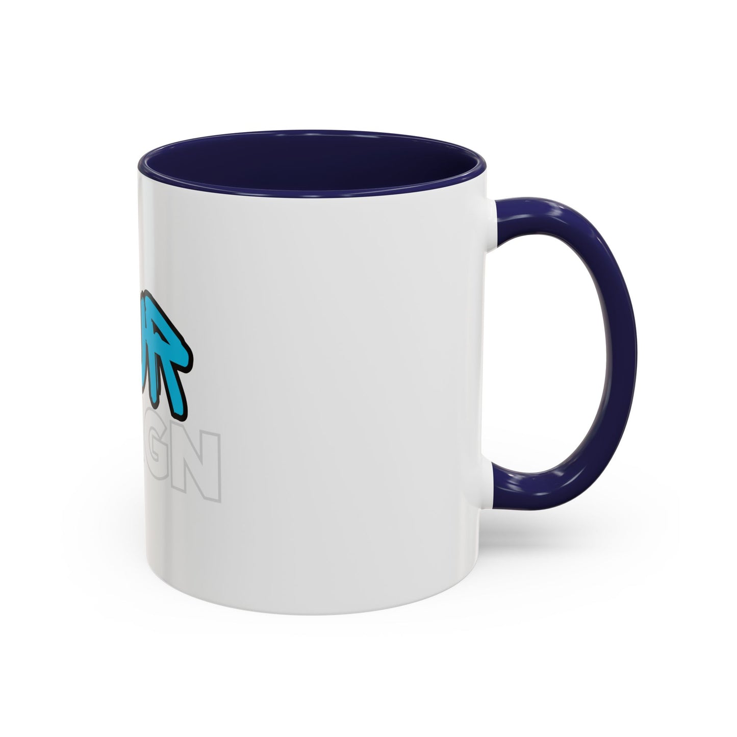 Customizable Accent Coffee Mug