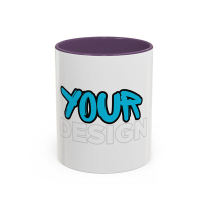 Customizable Accent Coffee Mug