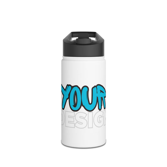 Stainless Steel Water Bottle, Standard Lid