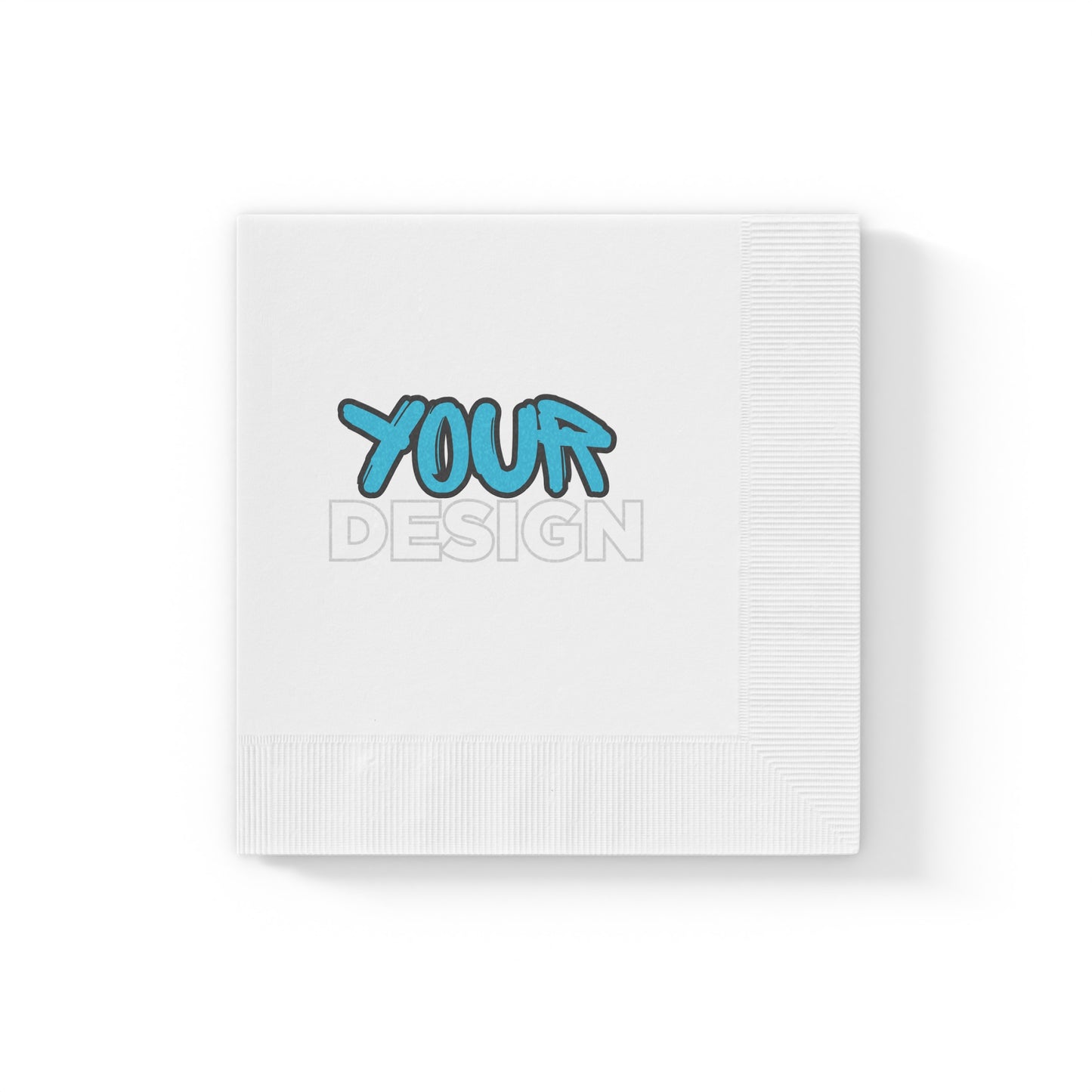 White Coined Napkins